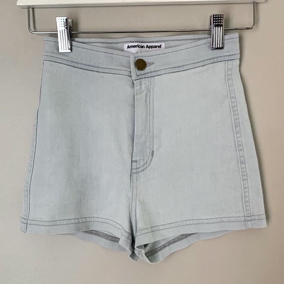 American Apparel size XS Easy Jean short - Picture 3 of 10